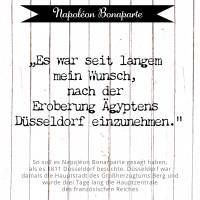 Zitat Napoléon Bonarparte Ägypten Düsseldorf Magnet  Bild 3