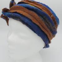 warmes Stirnband, Ohrenschützer, Haarband, Ohrenwärmer aus weichem Filz für den Winter, Winterhut Frauen, Filzband, Woll Bild 5