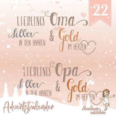 NEU: Lieblings Oma & Lieblings Opa - Plott