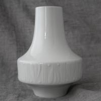 weiße Vase PMR Bavaria Jaegerund Co.  60er Jahre Bild 4