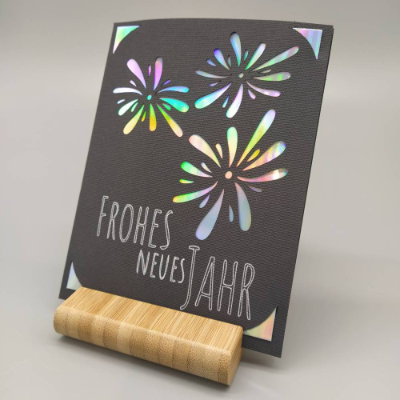 Feuerwerk - Silvesterkarte - Neujahr