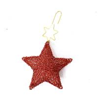 Wandering STARS - gestrickter Stern aus farbigem Kupferdraht mit Christbaumaufhänger, Farb-/Größenwahl ab Bild 5