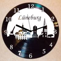 Lüneburg Wanduhr Schallplattenuhr Schallplatte Wanduhr Vinyl Bild 1