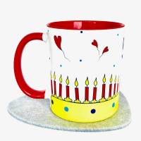Tasse als Geschenk zum Geburtstag für Frauen und Männer, Geburtstagsgeschenk Freundin Bild 1