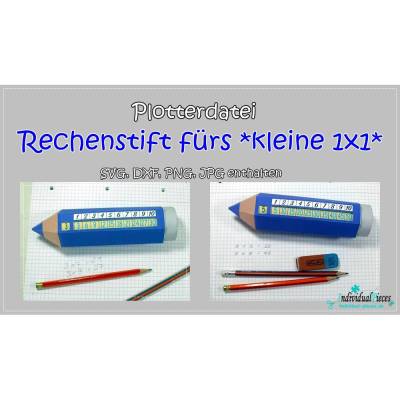 Plotterdatei Rechenstift fürs kleine 1x1