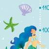 Messlatte: Meerjungfrau - optional selbstklebend Bild 3