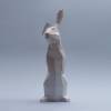 Papiertier, Kaninchen, Paperwolf Hasenskulptur Bild 2