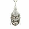 Buddha Anhänger Langohr Silber 925 Budda Silberanhänger Shiva Bild 1