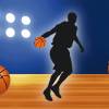 Vlies Bordüre: Basketball - optional selbstklebend - 18 cm Höhe Bild 8