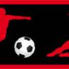 Vlies Bordüre: Fußballspieler - optional selbstklebend - 18 cm Höhe Bild 8