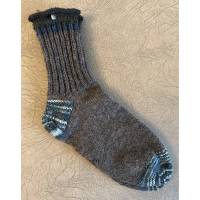 Socken, Wollsocken Gr. 41/42,  handgestrickt, Kuschelsocken, Haussocken Bild 1