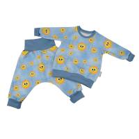 2 tlg Set Pullover / Sweater + Pumphose Baby Frühchen Jungen Mädchen "Sonnenschein" Geschenk Geburt Bild 1