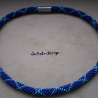 Häkelkette, gehäkelte Perlenkette * Blaukraut bleibt Blaukraut Bild 3