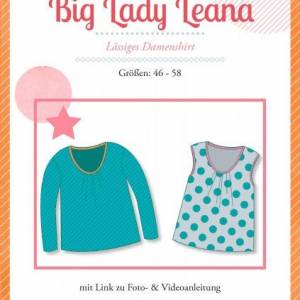 Big Lady Leana - Papierschnittmuster -  lässiges Damenshirt Bild 3