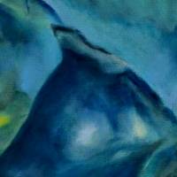 Nordlichter - immer wieder einzigartig – nach Stefan Forster - Ölmalerei, Unikat Bild 2