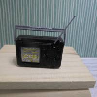 Miniatur Kofferradio -   zur Dekoration oder zum Basteln - Puppenhaus - SaBienchenshop Bild 2