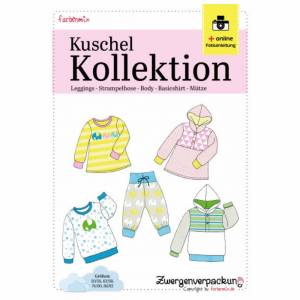 Kuschel Kollektion - Papierschnittmuster - farbenmix - Schnittmuster für Babys Bild 1