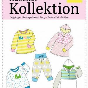 Kuschel Kollektion - Papierschnittmuster - farbenmix - Schnittmuster für Babys Bild 3