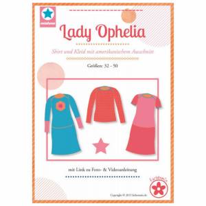 Lady Ophelia - Papierschnittmuster - Shirt und Kleid Bild 1