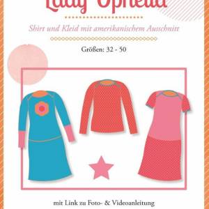 Lady Ophelia - Papierschnittmuster - Shirt und Kleid Bild 3