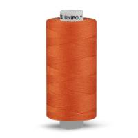 Nähgarn - 0,004 EUR/m - aus Polyester, Unipoly, warmes orange, Nähmaschinengarn Bild 1
