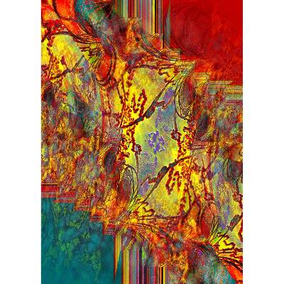 Augenschmaus – edles Digital-ART Kunstwerk limitiert auf 10 – Design Ulrike Kröll