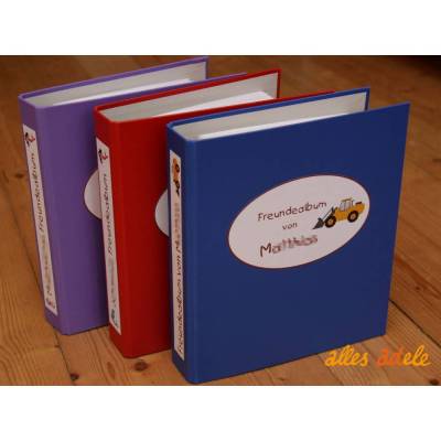 Freundebuch nach Maß | Freundealbum mit Namen und Wunschmotiv
