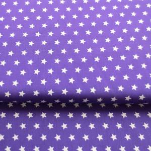 Stoff Sterne lila  - 8,00 EUR/m - 100% Baumwolle - Patchwork Bild 2