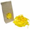 Nudeln aus Filz in Papiertüte, gelb, 3er Set aus je 10 Stk. Tagiatelle, Farfalle und Ravioli Bild 1