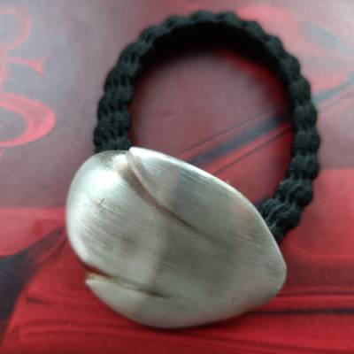 Besteckschmuck Haarspange  Haargummi *Tulpe* aus einem Löffel