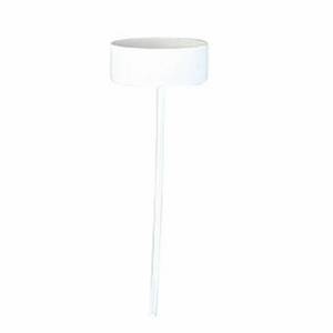 1 Stück Kerzenhalter Stick für Teelicht - Adventskranz - weiß gekalkt Bild 2