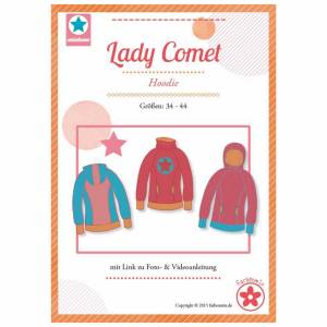 Papierschnittmuster Lady Comet, Hoodie Bild 1