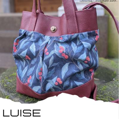 Ebook Umhängetasche "Luise" - Anleitung und Schnittmuster