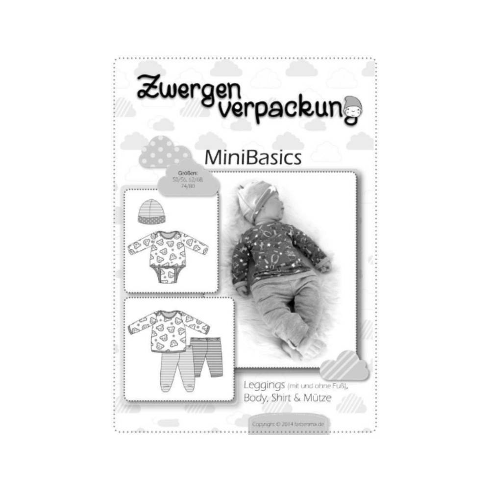 MiniBasics Babyschnittmuster - Papierschnittmuster Bild 1