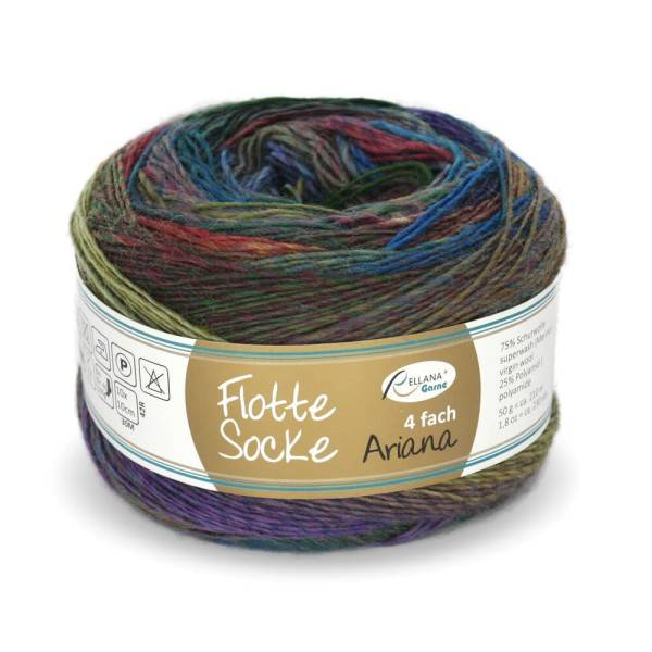 Sockenwolle Flotte Socke Ariane Fb. 1458, farbverlaufend Bild 1