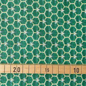 Beschichtete Baumwolle - 50cm x 75cm - 4,50 Euro/Stück - Luna - Swafing - lebensmittelecht - grün Bild 1