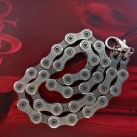 *Mechanic*  Halskette Kette aus einer recycelten Fahrradkette Upcycling Bild 2