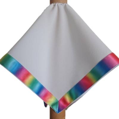 Kerzentuch, Kerzenrock für Kommunionkerze, Taufkerze