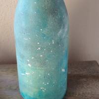 Wohndeko eingefärbte Flaschen &Gläser, blau Bild 8
