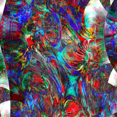 Fantastische Dimensionen – edles Digital-ART Kunstwerk limitiert auf 10 – Design Ulrike Kröll