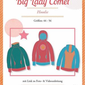 Big Lady Comet - Papierschnittmuster - Hoodie Bild 3