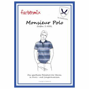 Monsieur Polo - Papierschnittmuster - farbenmix Bild 1