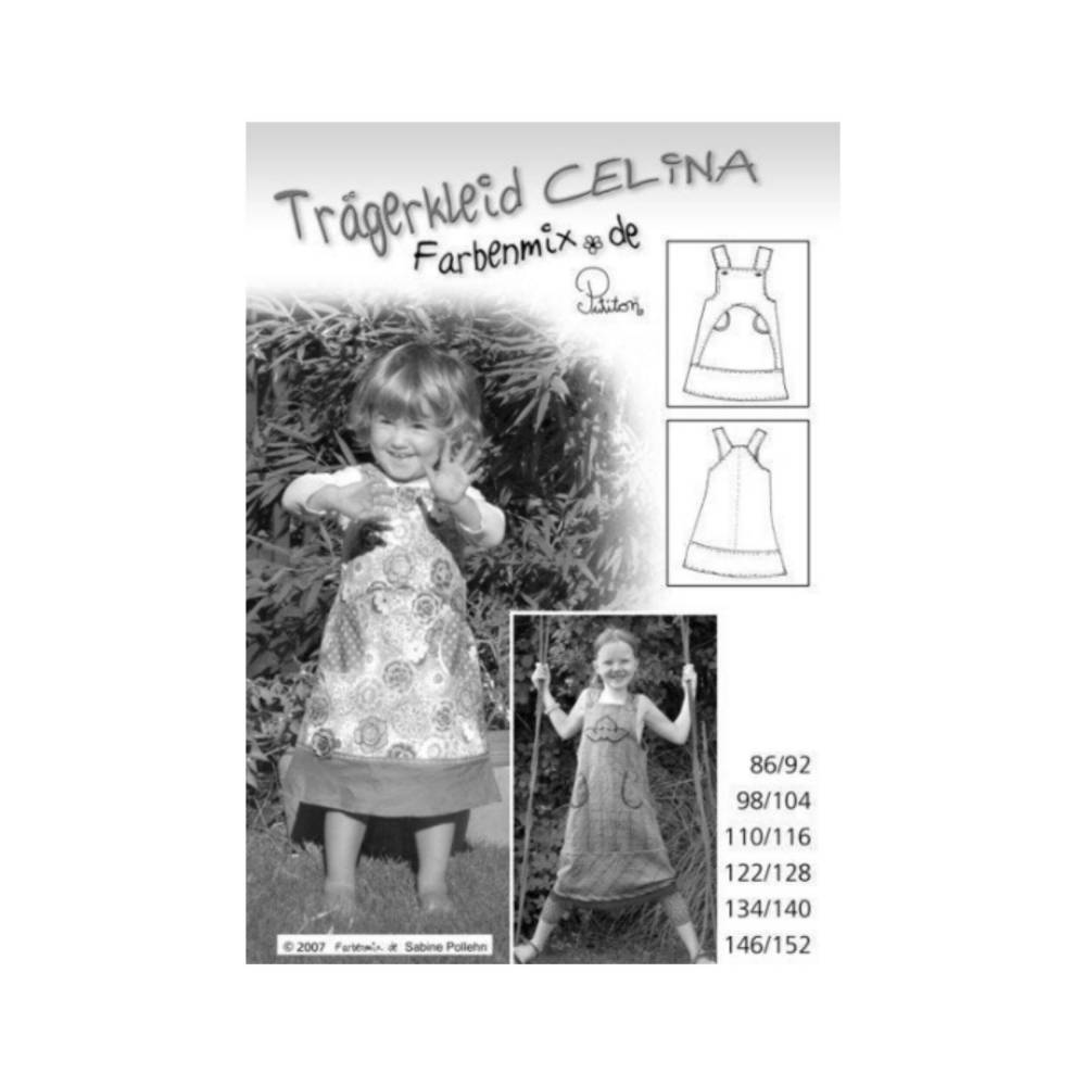 Celina - Trägerkleid - Papierschnittmuster - farbenmix Bild 1