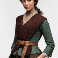 Outlander inspirierte Stola "Sassenach" Claire Fraser Schultertuch 100% Merinowolle Schal Mittelalter Highlands Bild 6