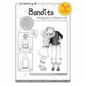 Papierschnittmuster - Bandito - farbenmix Bild 1