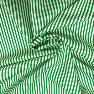 Baumwollstoff - Ringel - Streifen - 8,00 EUR/m - 100% Baumwolle - weiß/grün Bild 5