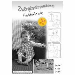 Zwergenverpackung -  Babyschnittmuster - Papierschnittmuster - farbenmix Bild 1