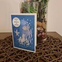 Geburtstagskarte - Meerestiere - Fische - Seestern Bild 4