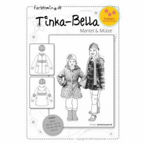 Tinka-Bella - Mantel und Mütze - Papierschnittmuster Bild 1