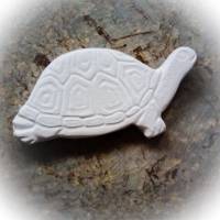 Schildkröte - 1 Rohling, Relief aus hochwertigem Stuckgips  zum selber bemalen Bild 2